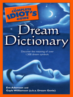cover image of The Complete Idiot's Guide Dream Dictionary